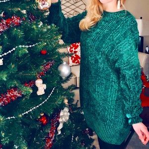 Oversized Chenille Sweater/Dress!